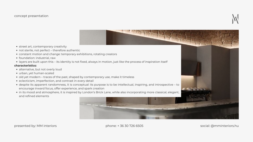 contemporary café