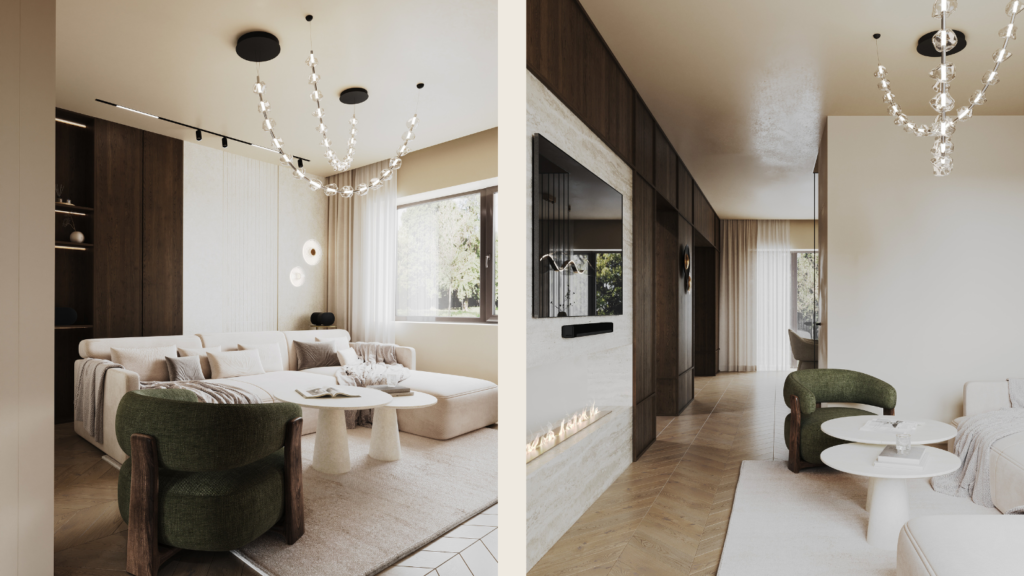 modern family house